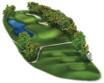 Graphic of Gof Hole 1