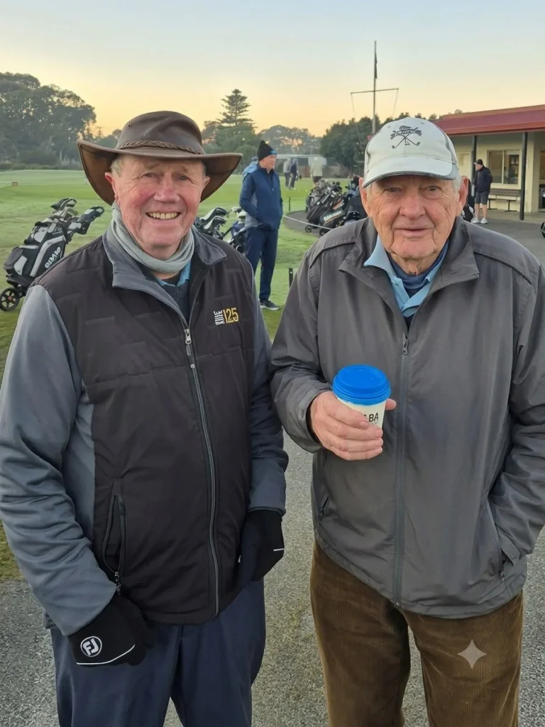 Life Member Tom Tarrant catches up with a past Member of the ESVGA, Ray Coutts